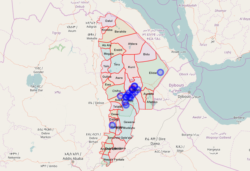 Ethiopia Mapping Shiny App
